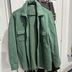 Tularosa Sage Green Shirt Jacket